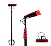 Extendable window cleaning kit telescopic brush 36ft/10.8M Water Fed Extendable Brush, Cleaning Photovoltaic And Solar Panels Window Clean Extendable Cleaner Conservatory Ywanwj water fed pole