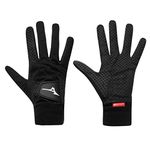 Mizuno 2018 Therma Grip Men's Golf Glove, Pair, Black, Medium/Large