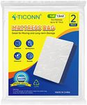 TICONN 2PK Plastic Mattress Bag for