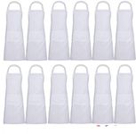 Plain Apron With Front Pockets