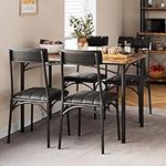 GAOMON 5 Piece Dining Table Set for