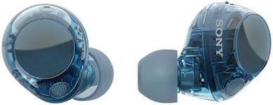 Sony WF-C710N Truly Wireless Noise Cancelling Earbuds, Advanced Noise Cancelling, AI Call Quality, Multipoint, IPX4, Up to 40Hr Battery, iOS & Android, Glass Blue (Latest model)