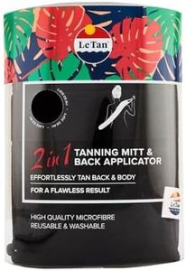 Le Tan 2-in-1 Soft Microfibre Tanning Mitt & Back Applicator