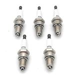 5PK Spark Plug F7TC Replace Spark Plugs F6RTC Ariens 20001246 Cub Cadet 751-10292 951-10292 OCC-751-10292 LCT SK2083810.1 SK2911550.1 MTD 751-10292 951-10292 AC Delco 41-601 CR42CXLS CR43CXLS