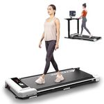 ACTFLAME Walking Pad Treadmill, Under Desk Treadmill for Home and Office, 2 in 1 Portable Treadmill with Smart Remote Control, Compact Treadmill 265LB Capacity for Walking and Jogging