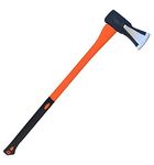 Tabor Tools J55A Splitting Axe 35 Inch Wood Splitting Maul with Strong Fiberglass Handle and Anti-Slip Grip (Splitting Axe 9 lb 35 inch)