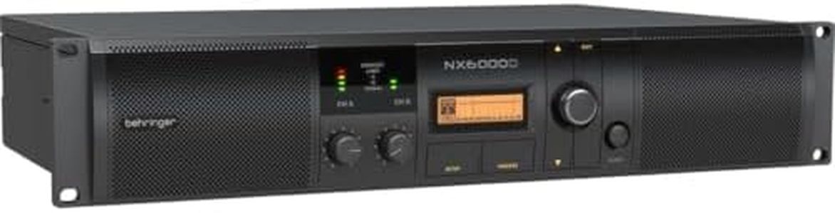 Behringer NX6000D Power Amplifier with DSP