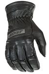 Joe Rocket Classic Men's Motorcycle Riding Gloves (Black, Medium)