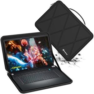 Smatree Housse de Protection Rigide en EVA Compatible avec Ordinateur Portable Dell Alienware x17 R2 de 17,3", pour Ordinateur Portable de Jeu Alienware M17 R5 17,3" Mince et Antichoc (X8333)