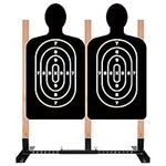 Steel Target Stand, Adjustable Paper Target Stands for Shooting Range, Shooting Target Base for Shooting Practice, 1 Pack