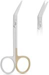 Premium Quality Suture Stitch Scissors with Extra Fine Sharped Hook (Set of 3 Stitch Scissors)