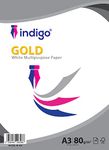 Indigo® A3 White Multipurpose Copier 80gsm Paper (A3, 100 Sheets)