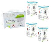 CamPure Camphor Power Mosquito Liquid Vaporiser | Set includes (Machine and Refill) with 4 extra Refill