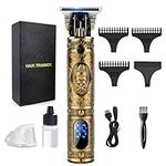 LUQUEN Hair Clippers Men,Cordless Beard Trimmer,Professional Clippers Grooming Kit,Precision T-Blade Mens Trimmer with LED,Shavers for Men Beard Shaper,Electric Razor USB Rechargeable,Gifts for Men