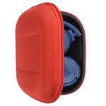 Geekria Shield Headphones Case Compatible with JBL Tune 510BT, Tune 660NC, Tune 560BT, Tune 500BT, Jr 310BT Case, Replacement Hard Shell Travel Carrying Bag with Cable Storage (Red)