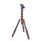 3 Legged Thing Albert 2.0 Kit Carbon Fibre Travel Tripod System Huge Working Height (Earth Bronze) (ALBERTKIT2)