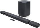 JBL Bar 1000MK2-7.1.4 Channel soundbar System with Detachable Surround Speakers, MultiBeam 3.0, Dolby Atmos and DTS:X, 960W with 10" Sub & Works with Voice Assistant-Enabled Speakers (Black)