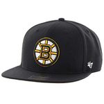 47 Brand Snapback Cap - Captain Boston Bruins Black