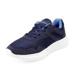 Kraasa TripStar Sports Shoes for Men | Latest Stylish Casual Sneakers for Men | Lace up Lightweight Shoes for Running, Walking, Gym, Trekking, Hiking & Party Running Shoes for Men Navy UK 8