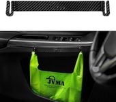 JVMA Car Trash Bag Hanging Car Garbage Bag Hook, Car Trash Can Holder Fit Universal Automotive Truck RV Vehicle Back Front Seat Door Console Organizer (US Patent)