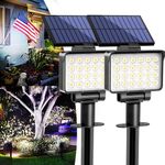 AUDERWIN Solar Spot Lights Outdoor 