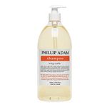 Phillip Adam Orange Vanilla Shampoo - Enriched with Apple Cider Vinegar - Boosts Shine - For All Hair Types - Sulfate Free & Paraben Free - 1L