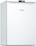 Bosch, Series 2, KTL15NWEAG, Undercounter Fridge with Icebox, MultiBox, LED light, 2 glass shelves, 3 door shelves, Integrated horizontal handle, door alarm, SuperCooling in White