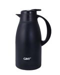 GiNT 1.9 L / 65 Oz Thermal Coffee Carafe, Insulated Stainless Steel Double Walled Vacuum Water and Beverage Dispenser, 12 Hour Heat Retention, Black