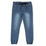 Urbano Juniors Boy's Light Blue Slim Fit Jogger Jeans Stretch (junhpsjogdbluthrboy-lblue-13-14)