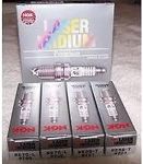 Boating Accessories New NGK Laser Iridium Spark Plug ILFR6GE, 4212 Set of 4 Spark Plugs