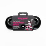 Groomi Deshedding & Grooming Brush for Dogs, Cats, Horses & Rabbits - Gentle & Effective Pet Grooming Tool, Wide Shallow Comb, Smooth Groomer for Cats, Dogs and Horses, Grooming Comb - Pink