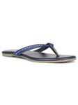 Bata Women's LESLEY FLAT THONG (5719857_NAVY_7 UK)