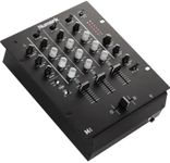 Numark M4 - 3-Channel Scratch DJ Mixer, Rack Mountable with 3-Band EQ, Microphone Input and Replaceable Crossfader with Reverse and Slope Controls