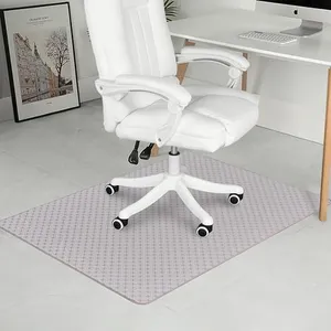RccugmatS Chair Mat for Hardwood & Tile Floor, 47" x 60" Heavy Duty Office Chair Mat Floor pad for Rolling Chairs, Anti Slip, Non-Curve, Floor Protector for Home Office, Champagne Khaki X