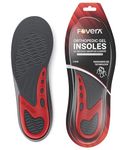 FOVERA Gel Insole for Shoes Men | Dual Gel Technology for All Day Comfort | Trimmable Sole for Walking, Running, Sports, Formal and Safety Shoes (Male, Pack of 1 Pair)