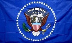 US President Flag Presidential Seal Political Pennant 3x5 Foot USA Presidential