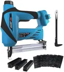 Nail Gun for Makita 18V Battery (No Battery), 2 in 1 Nail Gun with 1/5'' Narrow Crown Staples and 18G Nails 2784 pcs, Brad Nailer for Home Improvement & DIY, 2784pcs staples/nails (Tools Only)