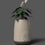 uBreathe Mini Lite Air Purifying Planter With 2 Stage Filtration, High Efficiency Coco Filter, Removes 99.97% Indoor Air Pollutants, Low Energy Consumption, Suitable For Diwali Gifting.