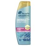 Head & Shoulders DermaXPro Sensitive Care Anti Dandruff Shampoo 300ml with Manuka Honey and Ceramide Complex. Gently Moisturises Dry Scalp and Helps Reinforce the Skin Barrier for Flake-Free Hair