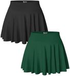 OQQ Women 2 Piece Skirts 2 in 1 Flo