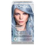 L’Oréal Paris Feria Multi-Faceted Shimmering Permanent Hair Dye, P1 Smokey Blue, Permanent Hair Color for Long Lasting Hair Dye with Bonding Complex Conditioner, Pack of 1 (Packaging May Vary)