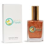 Beauti On Fleek Body Shimmer Oil - Waterproof Long Lasting Moisturizing Bronze Body Luminizer Glow For Face & Body spray - Liquid Illuminator Body Highlighter Multi Usage Dry Oil Golden Shimmer (Bronze)