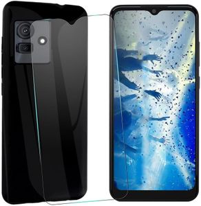 MAOUICI Case for Cubot Note 50 (6.56 inches),Black Shell Case for Cubot Note 50 with 1 Tempered Glass Screen Protector