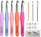 Sakolla Crochet Hooks Set, 18 PCS S