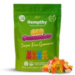 Hempthy Sugar Free CBD Gummies, 10mg x Gummies, 300mg Total Cannabidiol, THC Free Edible Hemp & Sleep Gummies for Adults, Pain Relief & Anxiety Relief CBD Gummy Bears (300mg) Perfect for Diabetics