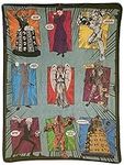 Doctor Who Villains Fleece Throw Bl