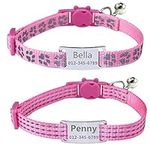 THAIN Personalized Cat Collar with 