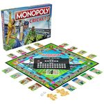 Monopoly Cricket Board Game | Cricket-Themed Monopoly Board Game for Families and Kids | for Ages 8+ | for 2 to 6 Players | Birthday Gift for Kids & Families