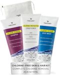 Complete Chlorine Removal Bundle By TRIHARD | Shampoo, Conditioner, Body Wash | Ultimate Pre & Post Swim Care