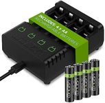 Venom Rechargeable Battery Charging Dock plus 4 x AA 2100mAh Batteries